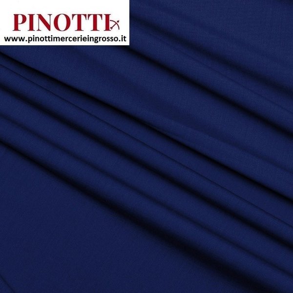 Tessuto fresco misto lana blu medio col 114 / alto cm 150